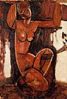 Amedeo Modigliani Caryatid 1